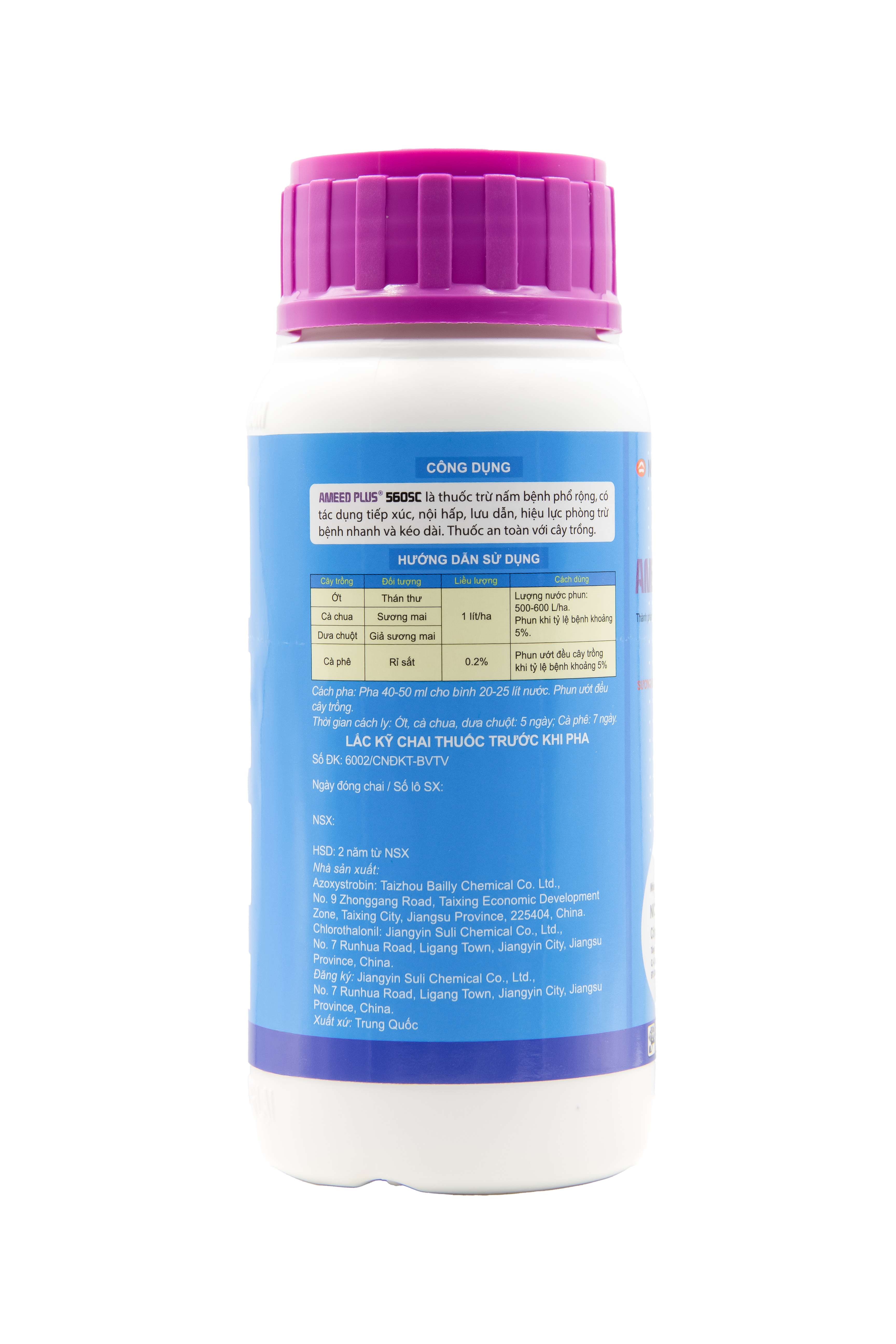 THUỐC TRỪ BỆNH AMEED PLUS 560SC