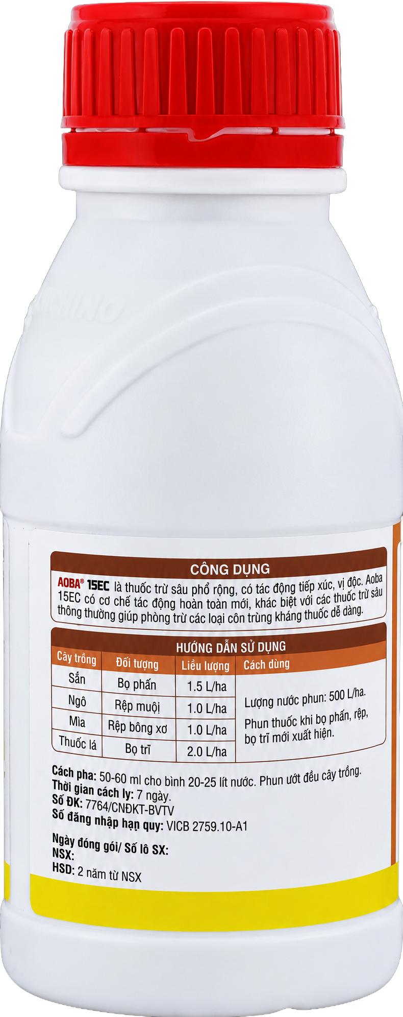 THUỐC TRỪ SÂU AOBA 15EC