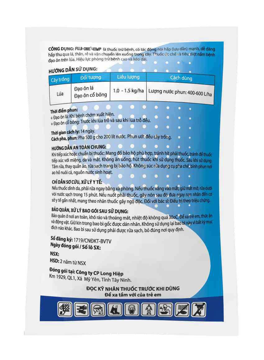 THUỐC TRỪ BỆNH FUJI-ONE 40WP